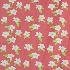 Kuber Industries Fitted Double Bedsheet|Elastic 130 GSM Polycotton King Printed Double Bedsheet with 2 Pillow Covers, 90x37 Inch (Rust)