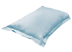 Heart Home Breathable & Soft Cotton Pillow Cover for Sofa, Couch, Bed - 29x20 Inch, Set of 4 (Blue) 52HH4046