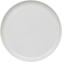 Kuber Industries 6 Pieces Unbreakable Round Plastic Microwave Safe Dinner Plates (White) - CTKTC37526