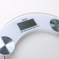 Heart Home Weighing Scale armoured glass|Weight Machine For Body Weight|Capicity "180" KG (Transparent)