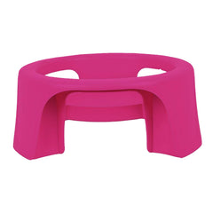 Kuber Industries Plastic Multipurpose Plant Pot Water Pot Gas Cylinder Stand (Pink) -CTKTC21552