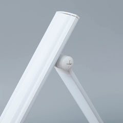 Kuber Industries Folding Mobile Phone Stand Lamp|White Light USB Plug-in|Led Table Lamp (White)