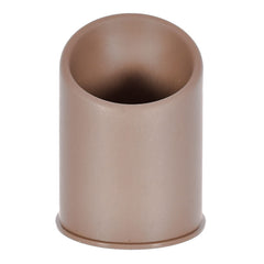 Heart Home 2 Section Multipurpose Plastic Stand, Holder, Organizer For Stationary, Cutlery, Cosmetics- Pack of 2 (Brown)-46HH0409