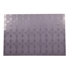 Kuber Industries Coin Design PVC 6 Piece Refrigerator Drawer Mat Set, White - CTKTC21851