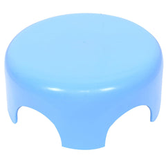 Heart Home Bathroom Stool | Plastic Bathroom Stool for Bathing | Bathroom Stool for Senior Citizen | Patla for Toilet | Sumo Stool | Sky Blue