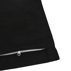 Kuber Industries Dot Print Soft Decorative Square Cushion Cover, Cushion Case For Sofa Couch Bed 16x16 Inch- Pack of 5 (White)