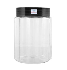 Heart Home Food Grade Odourless BPA Free Plastic Kitchen Container Set with Airtight Lid,500ml, Set of 3 (Grey)-HS42KUBMART25066