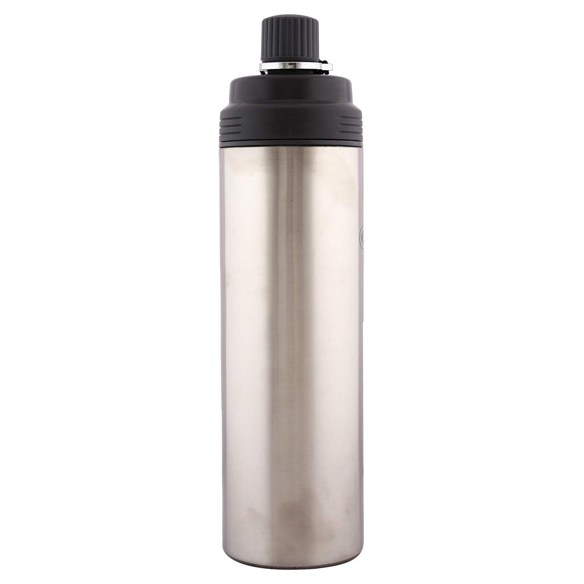 Kuber Industries Infiniti Stainless Steel Water Bottle, 1 litres, Silver