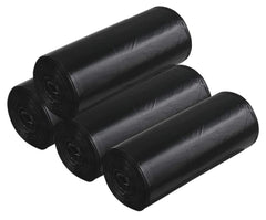 Kuber Industries Small 120 Biodegradable Garbage Bags|Plastic Dustbin Bags|Trash Bags For Kitchen, Office, Warehouse, Pantry or Washroom (Black)-HS41KUBMART24007