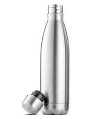 Heart Home Stainless Steel Insulated Round Water Bottle for Home & Traveling, 750ML Pack of 2 (Silver) 54HH4322.