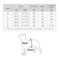 Kuber Industries Dog Chest Harness with Nylon Leash I No Pull, Soft Padded and Breathable Dog Vest I Adjustable, Reflective I Easy Control Dog Chest Belt I (Large, Red)