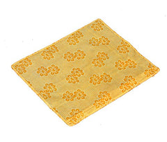 Kuber Industries 6 Piece Non Woven Saree Cover Set, Yellow