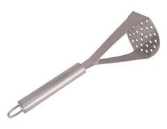 Kuber Industries 2 Pieces Stainless Steel Potato Vegetable Pav Bhaji Masher, Silver,24 Cm (Silver) - CTKTC031300