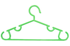 Heart Home Plastic 20 Pieces Baby Hanger Set for Wardrobe (Green) - HEART2857