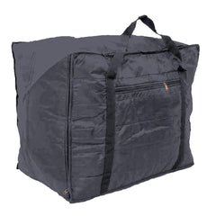 Kuber Industries Parachute Jumbo Attachi Bag Travel Handbag Storage Carrying Bag, Blanket Cover, Duffle, Travel Multi-Purpose Bag (Grey) CTKTC134653