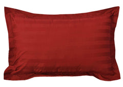 Kuber Industries 2 Piece Cotton Pillow Cover Set-17"x24" (Red) Luxury Pillow Covers-KUBMART3384