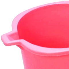 Kuber Industries Square Large Plastic Bathroom Mug, 2 Litre- Pack of 2 (Pink)-50KM0831
