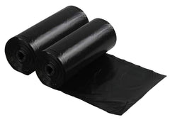 Kuber Industries Garbage Bag|Waste Bag|Garbage Bag Small|Oxo-Biodegradable|60 Bags Roll (Black)