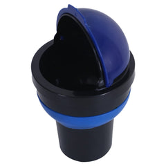 Kuber Industries Car Dustbin|Car Mini Dustbin With Lid|Leakproof Compact Small Dustbin|BLACK