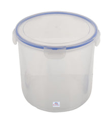 Heart Home Microwave/Refrigerator Safe Plastic Transparent Food Storage Containers, Set of 3 (Pink) 11000,8000 and 5000 ML-HS43HEARTH25580