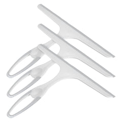 Kuber Industries Kitchen Wiper|Plastic Kitchen Table Platform Wiper Ideal for Windows, Glass & Car Windshield,Pack of 3 (Gray)