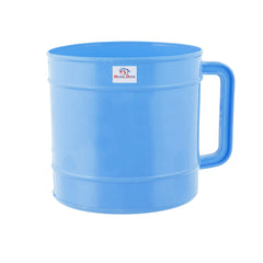 Heart Home Light Weight, Durable Plastic Bathing Mug for Bathroom Bath Accessory, 1 Ltr., Pack of 6 (Pink & Blue)