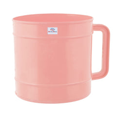 Heart Home Plastic Bathroom Mug, 1 Ltr., Pack of 4 (Pink)