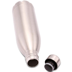 Kuber Industries Dhara Stainless Steel Water Bottle (500 Ml, Silver)