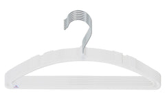 Heart Home 24 Pieces Plastic Baby Hanger (White)-HS43HEARTH25716