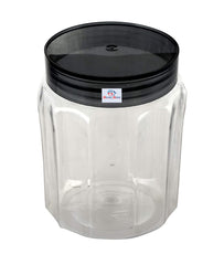 Heart Home Food Grade Odourless BPA Free Plastic Kitchen Container Set with Airtight Lid,500ml, Set of 3 (Grey)-HS42KUBMART25066