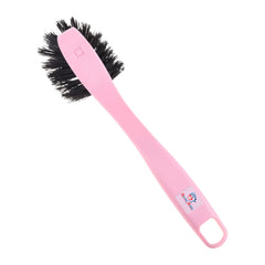 Heart Home Cleaning Brush | Toilet Cleaner Brush | Plastic Pan Brush | Brush for Cleaning Washroom | Bathroom Brush | Toilet Brush | Pack of 3 | Assorted