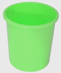 Kuber Industries 2 Pieces Plastic Bucket & Dustbin Set (Green)