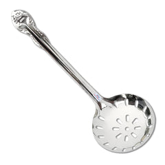 Heart Home Stainless Steel Professional Skimmer|Jhar|Kitchen Utensil Cooking Strainer, (Silver)