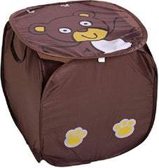 Kuber Industries Fabric Laundry Basket (KI190), Multicolour, Standard