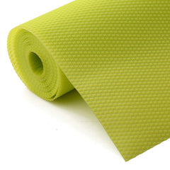 Heart Home Multipurpose Diamond Textured Super Strong Anti-Slip Mat Liner, Size 45X150 Cm (1.50 Meter Roll, Green) HEART187