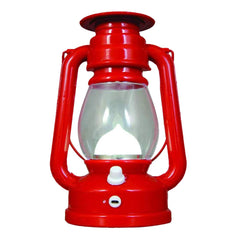 Kuber Industries 2 Pieces Solar Lantern Emergency Light - Rechargeable, Portable - Travel Camping Lantern - Red & Green-CTKTC22914