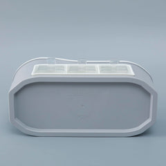 Kuber Industries Seasoning Storage Box Set With Spoon|Small Kitchen Spice Rack|Extra Storage| Grey