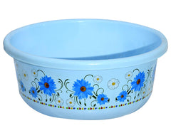 Kuber Industries Exclusive Unbreakable Plastic Multipurpose Bath Tub/Washing Tub 40 Ltr (Blue) -CTLTC38728