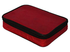 Heart Home Plastic Compact Lunch Box with 2 Containers & Cover (Blue)-50HH01219