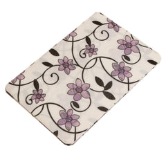 Kuber Industries Flower Design PVC 6 Piece Dining Table Place Mat Set - Multicolour