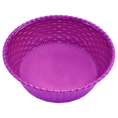 Kuber Industries 3 Piece Plastic Storage Basket Set (CTKTC1821),multi