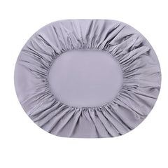 Kuber Industries Double Bed Mattress ProtectorBed Protecter with Elastic 150x200 CM-Pack of 2 (Grey)