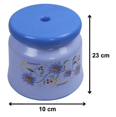 Kuber Industries Premium Plastic Stool - Strong Support Stool for Bathroom/Kids Potty Training/Multipurpose (Blue & Pink)- Pack of 2 (F_26_KUBMART016945)