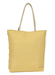 Heart Home Embroidery Handbags for Women | Zipper Tote Bag for Grocery, Shopping, Travel, Beach | Shoulder Bags for Women (Cream)-HEART11888