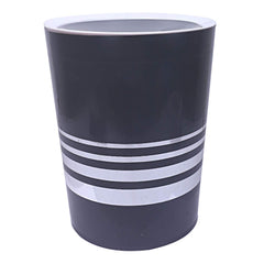 Kuber Industries Plastic Swing Lid Garbage Waste Dustbin, 5 Liters (Grey) - CTKTC22855