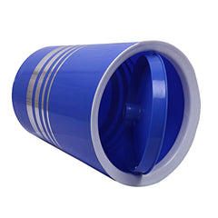 Kuber Industries Plastic Swing Lid Garbage Waste Dustbin, 5 Liters (Blue) - CTKTC22844