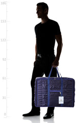Kuber Industries Parachute Jumbo Attachi Bag Travel Handbag Storage Carrying Bag, Blanket Cover, Duffle, Travel Multi-Purpose Bag (Blue) CTKTC034669