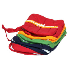 Heart Home Hanging 5-Tier Cotton Slippers, Shoes, Sandels Cover/Organizer for Men, Women, Kids- Pack of 2 (Multicolour)