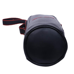 Kuber Industries 2 Pieces Soft Leather Water Bottle Bag, Black, 2 LTR -CTKTC25785