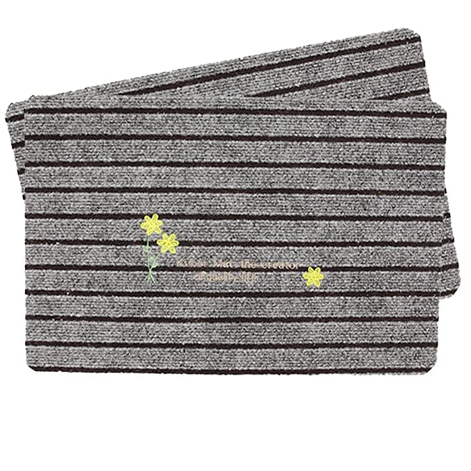 Kuber Industries Floor |Stylish Door Mat|Durable & Easy to Maintain|Multi-Utility Floor for Living Room,Bedroom,Bathroom,Kitchen,Entrances|38 x 58 cm|Brown, Pack of 10